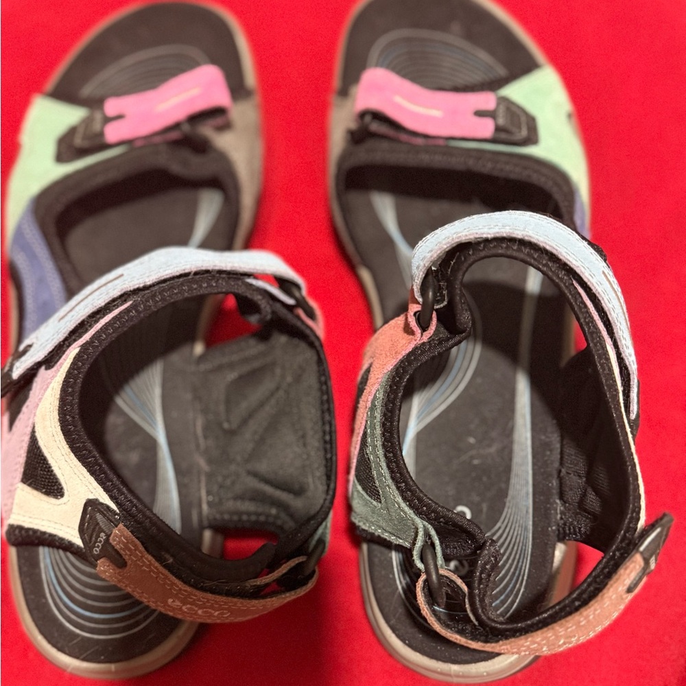 Colorful women outdoor sandals